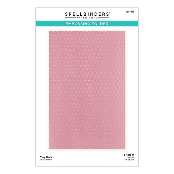 Tiny Dots Embossing Folder
