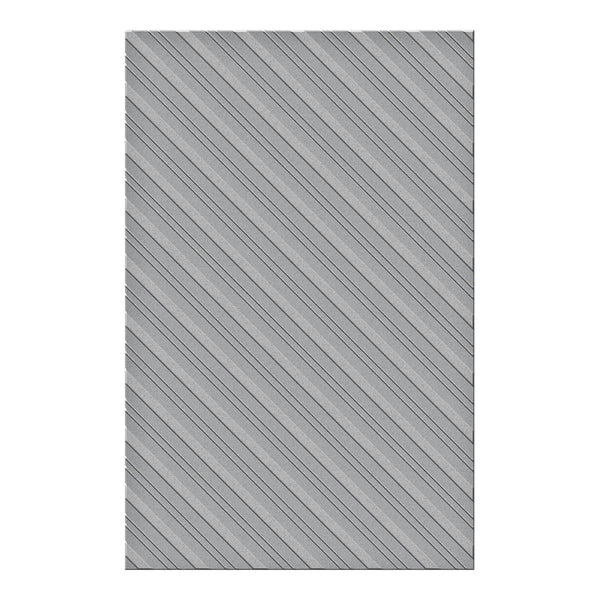 Peppermint Stripes Embossing Folder