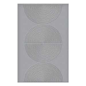 Lined Circles Embossing Folder by Dina Wakley