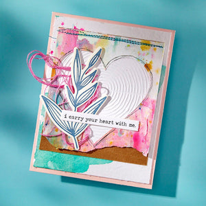 Lined Circles Embossing Folder by Dina Wakley