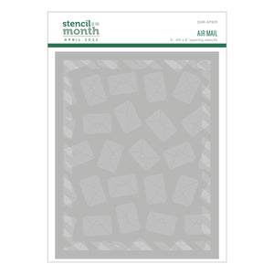 Air Mail -  Stencil of the Month