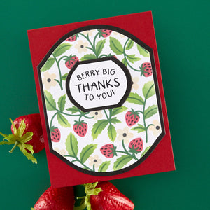 Market Berries - Stencil of the Month