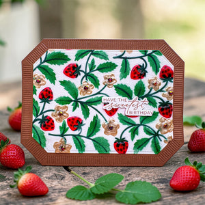 Market Berries - Stencil of the Month