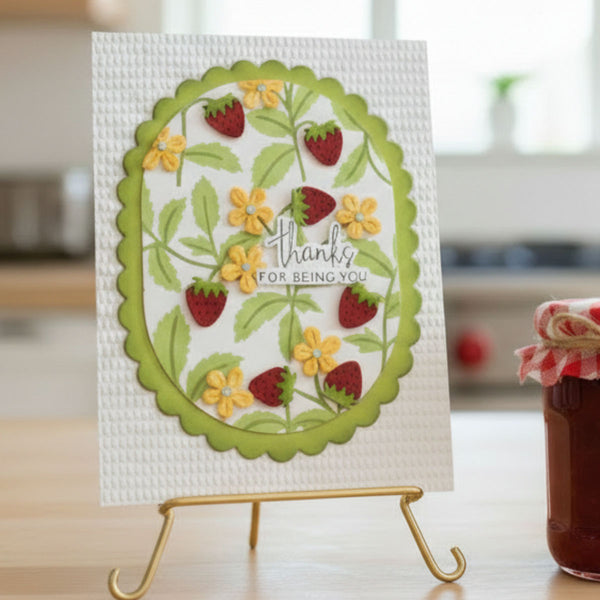 Market Berries - Stencil of the Month