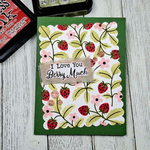 Market Berries - Stencil of the Month