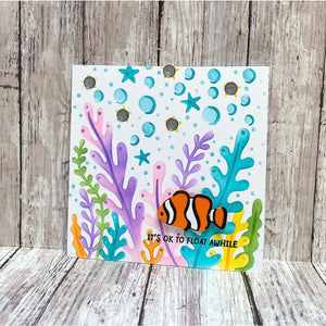 Underwater Bloom - Stencil of the Month