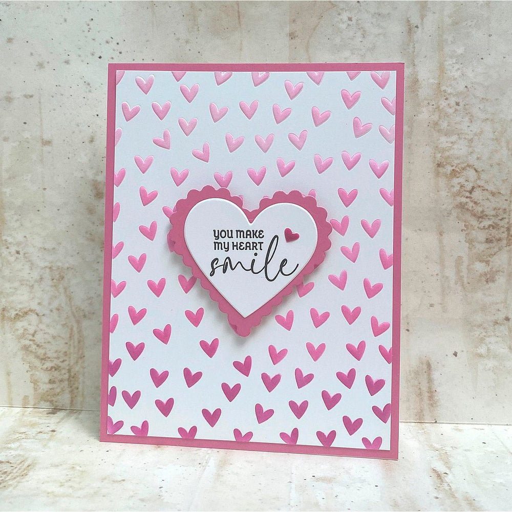 Two Way Heart - Stencil of the Month