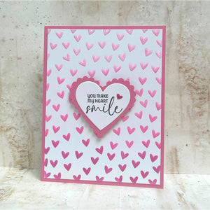 Two Way Heart - Stencil of the Month