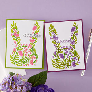 Botanical Bunny - Stencil of the Month