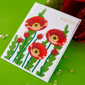 Poppy Perfection - Stencil of the Month