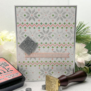 Warm & Woven - Stencil of the Month