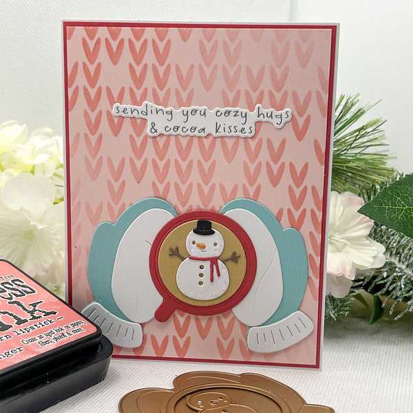 Warm & Woven - Stencil of the Month