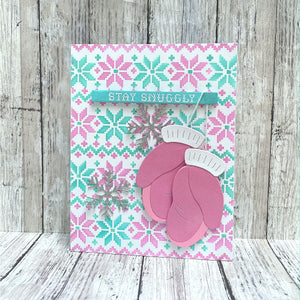 Warm & Woven - Stencil of the Month
