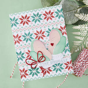 Warm & Woven - Stencil of the Month