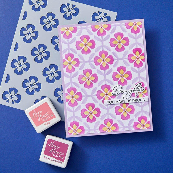 Mosaic & Quilted Memories -  Stencil of the Month