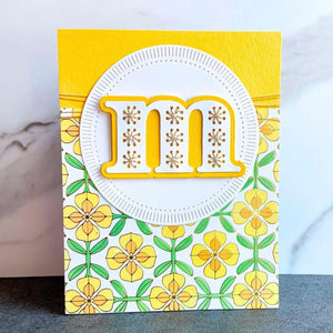 Mosaic & Quilted Memories -  Stencil of the Month