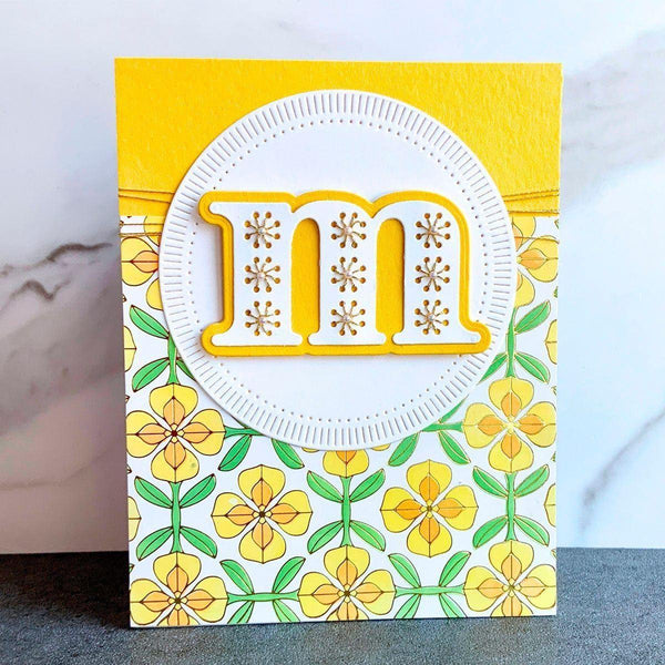 Mosaic & Quilted Memories -  Stencil of the Month