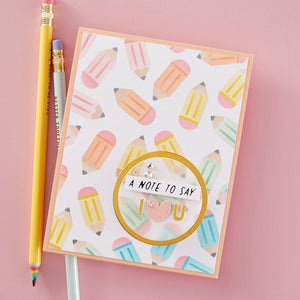Write On - Stencil of the Month