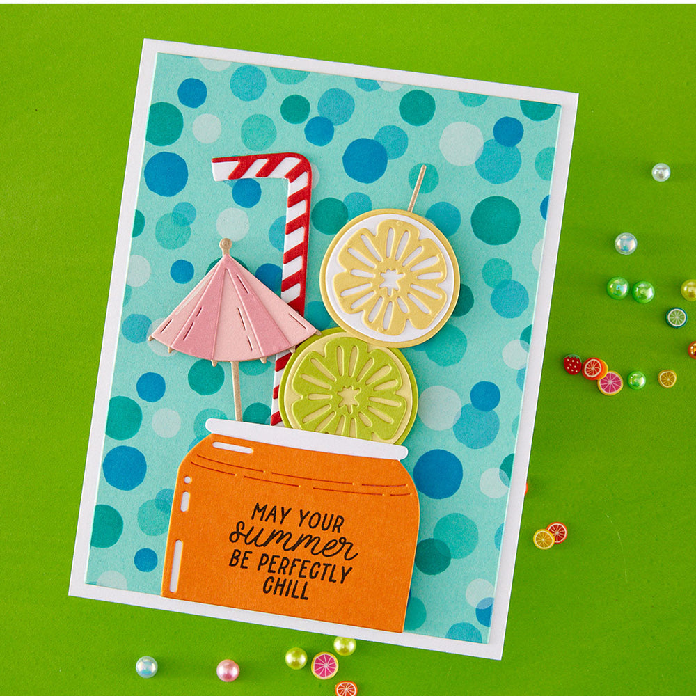 Dots of Summer - Stencil of the Month