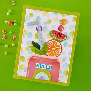 Dots of Summer - Stencil of the Month