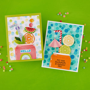 Dots of Summer - Stencil of the Month