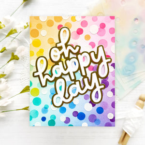 Dots of Summer - Stencil of the Month