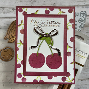 Cherry Chic - Stencil of the Month
