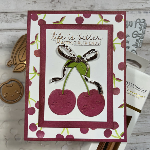 Cherry Chic - Stencil of the Month