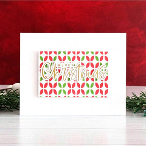 Baubles & Festive Background- Stencil of the Month