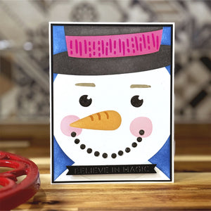 Frosty Wishes - Stencil of the Month