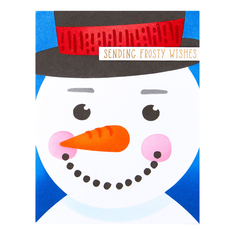 Frosty Wishes - Stencil of the Month