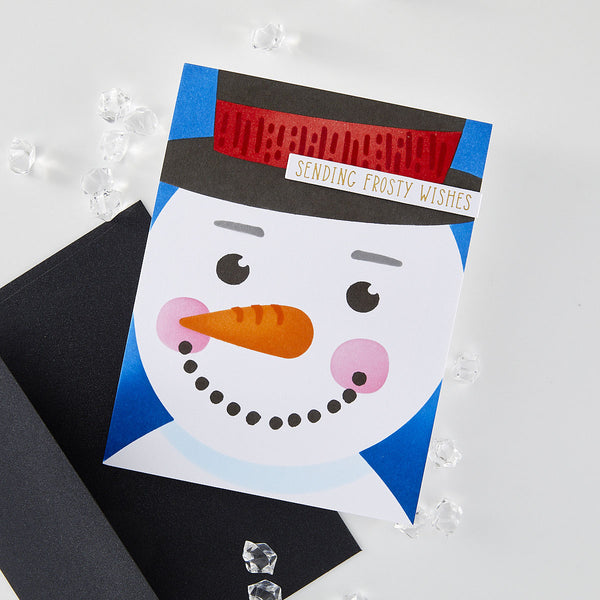 Frosty Wishes - Stencil of the Month