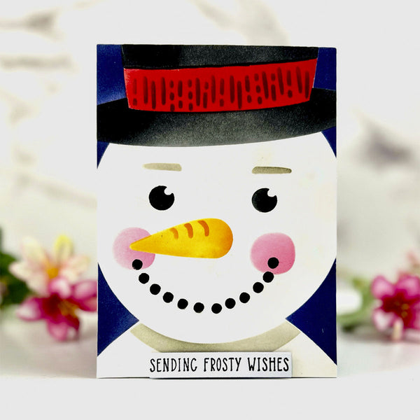 Frosty Wishes - Stencil of the Month