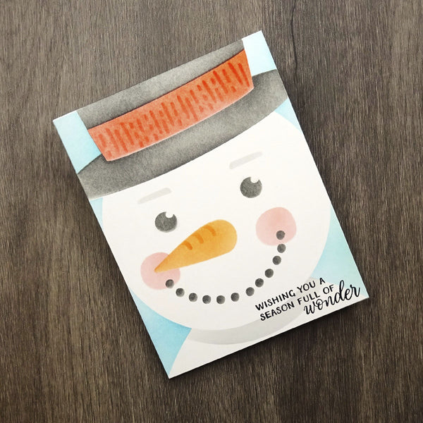 Frosty Wishes - Stencil of the Month