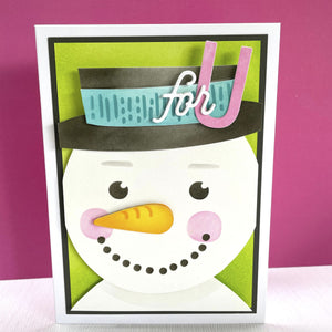 Frosty Wishes - Stencil of the Month