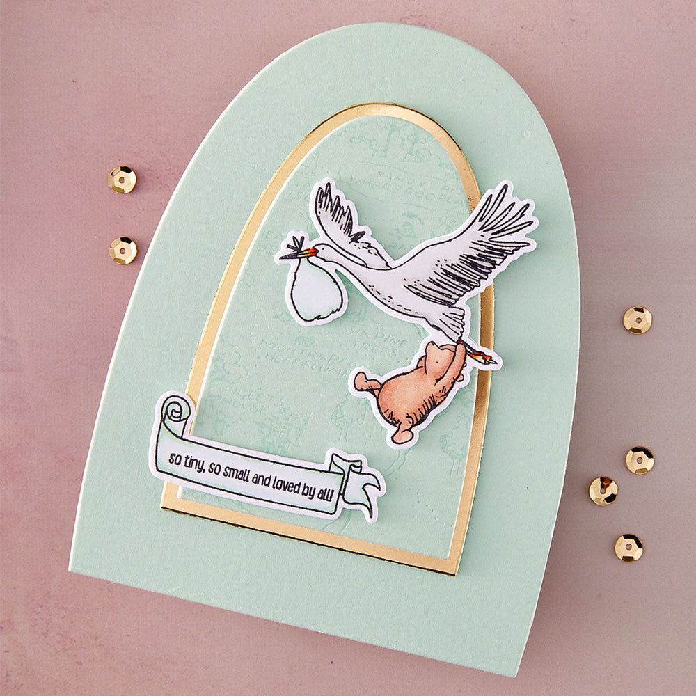 Hello Baby Stamp & Die Bundle with Simple Stories