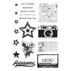 Rustic Legend Icons Stamp & Die Bundle with Simple Stories