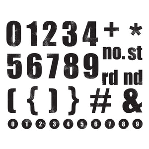 Rustic Legend Numbers Stamp & Die Bundle with Simple Stories