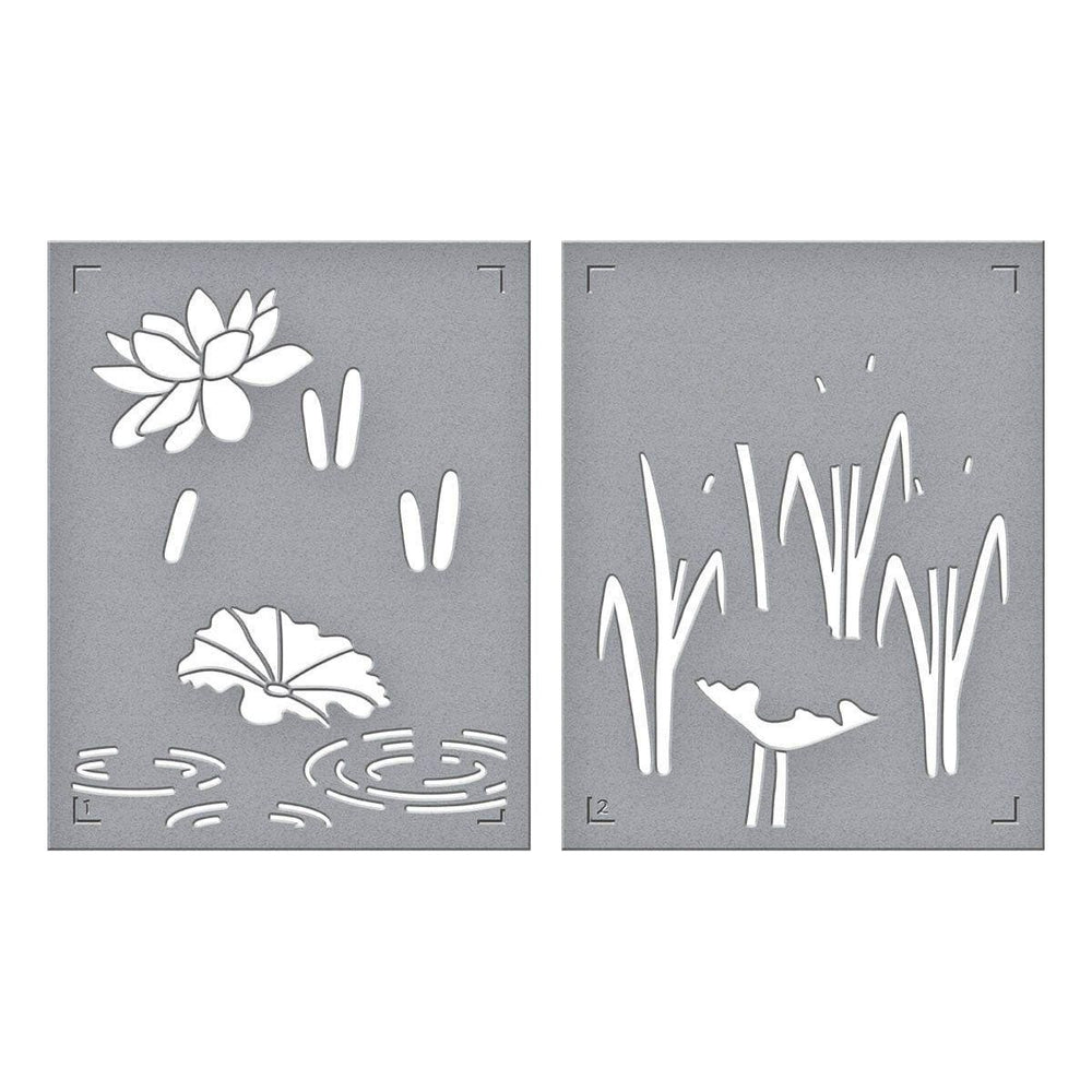 Lily Pad Stencil