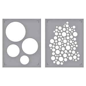 Lots of Circles Stencils by Lisa Horton