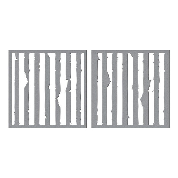 Tattered Stripes Stencils