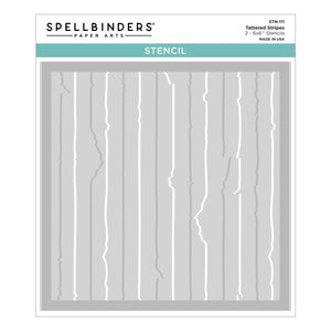 Tattered Stripes Stencils