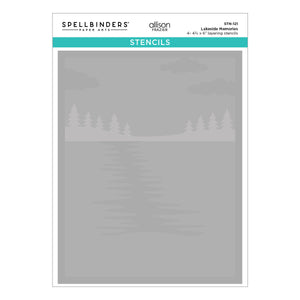 Lakeside Memories Layered Stencil by Allison Frazier