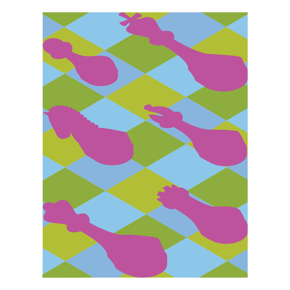 Layered Harlequin Stencil