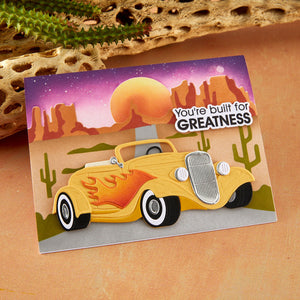 Highway Horizons-Desert Layered Stencils by Mindy Eggen