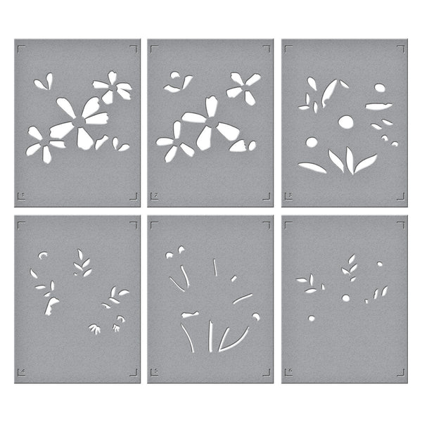 Thank You Bouquet 3D Folder and Stencil Bundle  by Wendy Vecchi