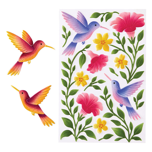 Hummingbird Garden 3D Folder and Stencil Bundle by Simon Hurley