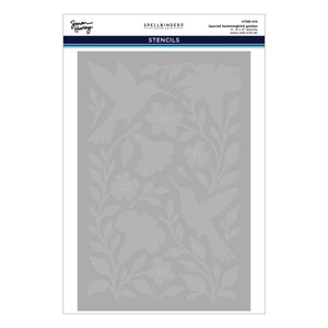Hummingbird Garden 3D Folder and Stencil Bundle by Simon Hurley