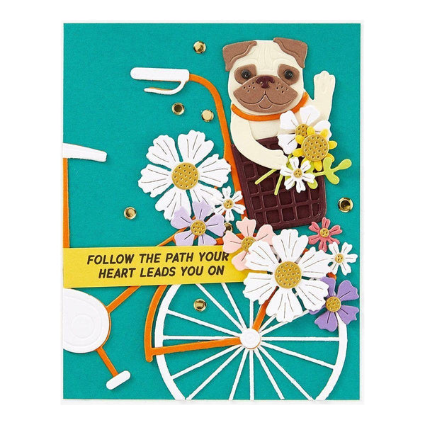 Cats and Pugs Sentiments Clear Stamp Set from the Bibi's Cats and Pugs Collection by Bibi Cameron