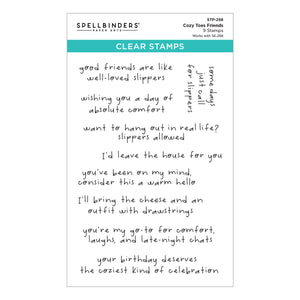 Exclusive - Cozy Toes Friends Stamp & Die Bundle